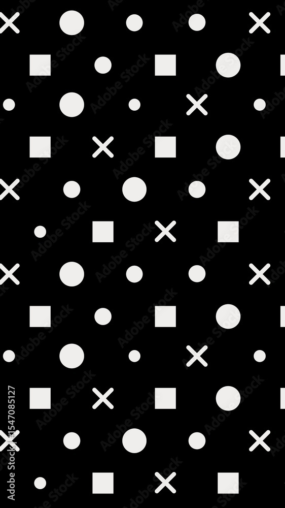Naklejka premium Abstract phone wallpaper, geometric pattern