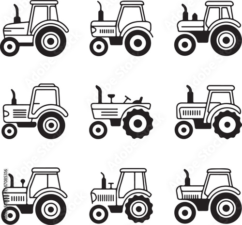 Hand-Drawn Tractor Doodle Set with Unique Farm Machinery Sketches

Hand-Drawn Tractor Doodle Set with Unique Farm Machinery Sketches