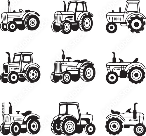 Hand-Drawn Tractor Doodle Set with Unique Farm Machinery Sketches

Hand-Drawn Tractor Doodle Set with Unique Farm Machinery Sketches