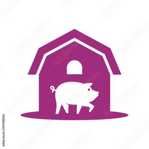 Pig logo icon design