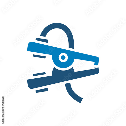 Ground Clamp icon vector design in trendy style