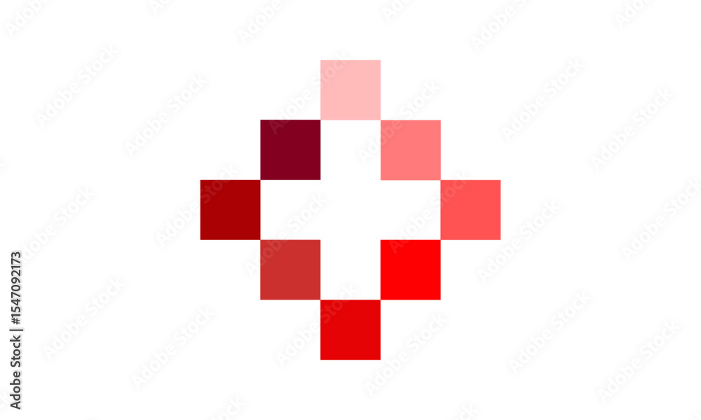 Obraz premium Modern Medical Logo