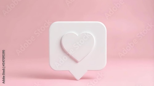 Rotating white round smart speaker on pink seamless studio backdrop demonstrating 360 degree speaker performance