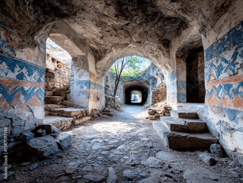 Ancient stone passageway