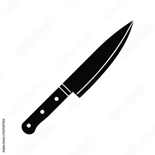 knife isolated on white background