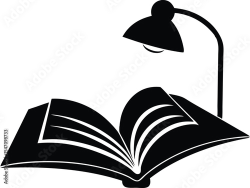 open book vector illustration