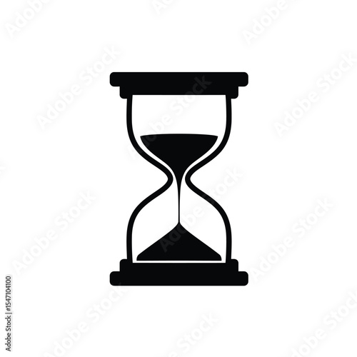 hourglass vector illustration