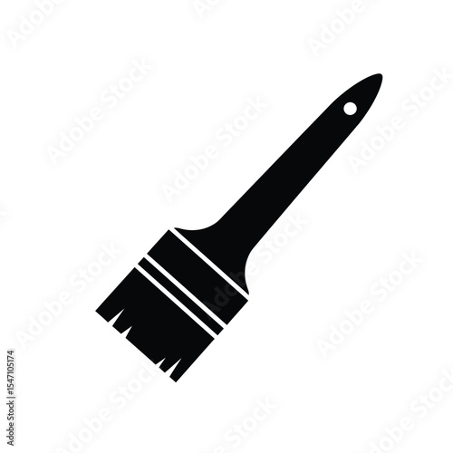 paintbrush isolated on white
