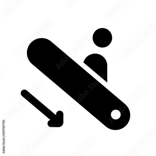 escalator down