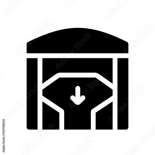 underground gate