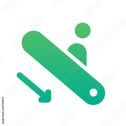 escalator down