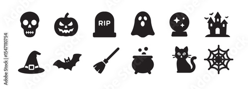 Halloween iocn set