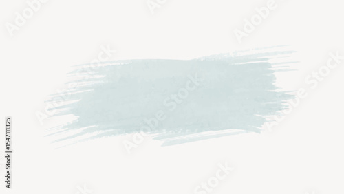 Green brush stroke collage element vector