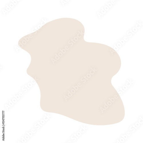 abstract blobs pastel brown for background