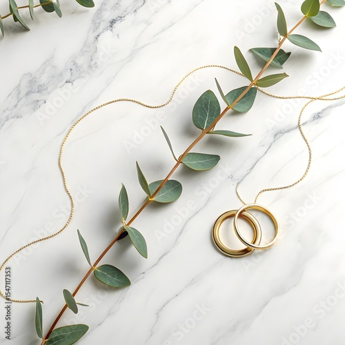 Golden Thread Between Leaves, elegance in growth, golden connection imagery, symbolic nature thread, modern organic aesthetic, elegance, surreal, smooth, visual, cool, majestic, display, stunning