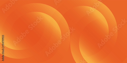 Abstract orange background with circles. Vector illustration eps10