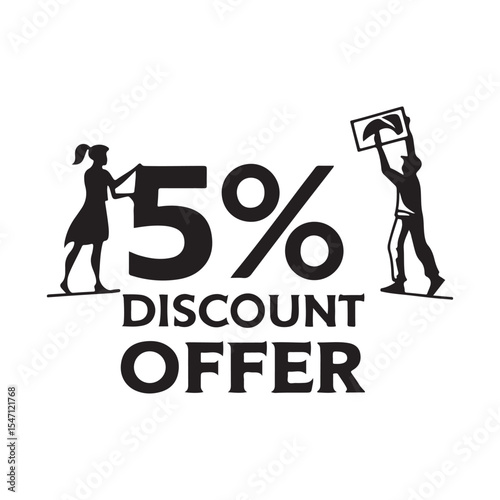 Silhouette Figures Announce 5% Discount Offer