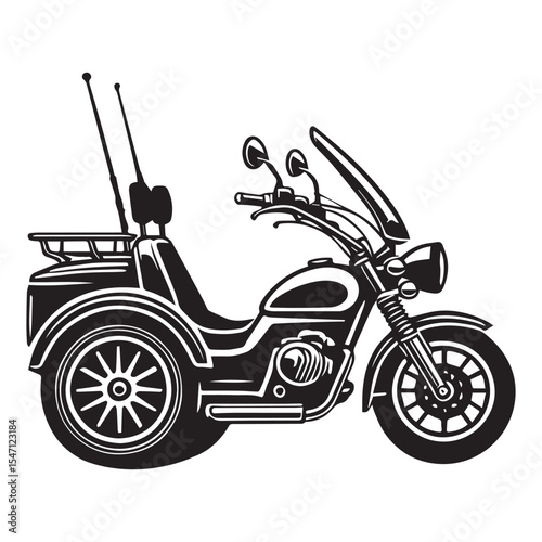 Modern Race Motorcycle Design for Clipart Sublimation and Decor

