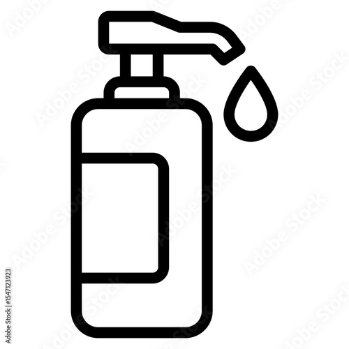 Hand Sanitizer Bottle Icon