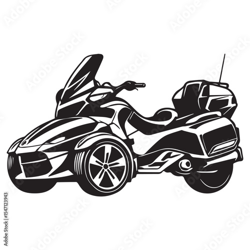 Motorcycle Silhouette Art for Bike Enthusiasts and Sport Bike Projects

