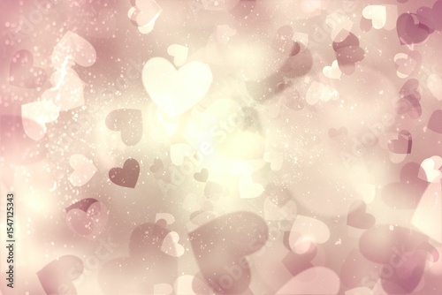 Digitally generated Valentines heart design