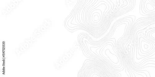 Abstract topography pattern seamless lines sea map modern design white background. Abstract digital topographic contour map concept space geometric strip grid line. Natural discovery of maps.	
