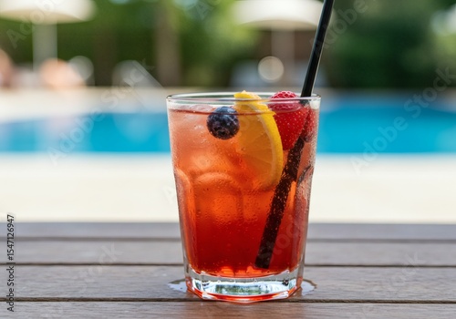 cocktail with ice