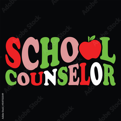 School Counselor Back to school shirt design Shirt design