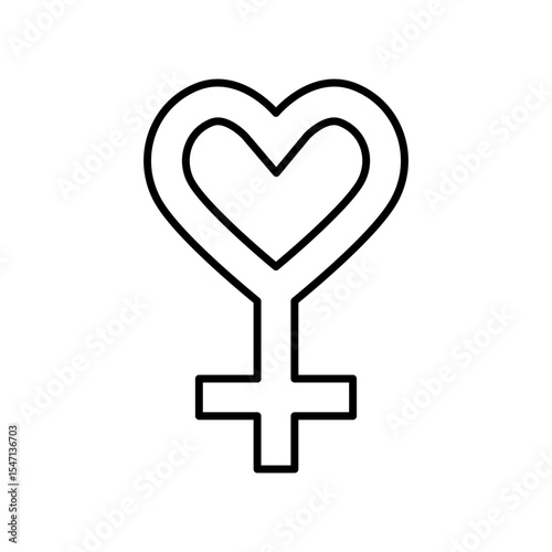 Lineart Icon female logo
