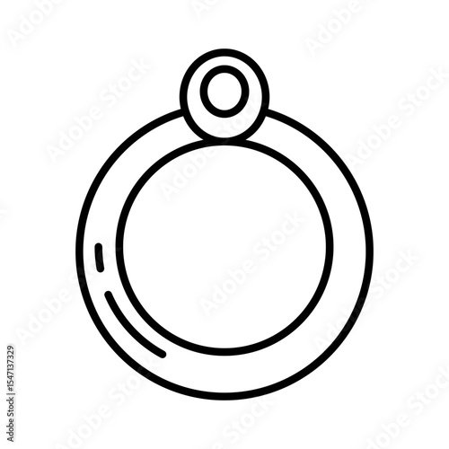 Lineart Icon ring