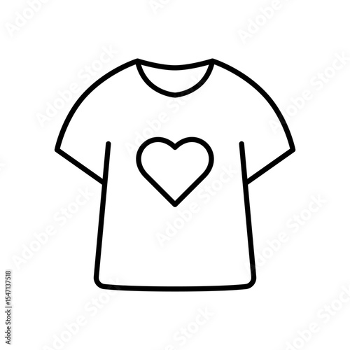 Lineart Icon tshirt