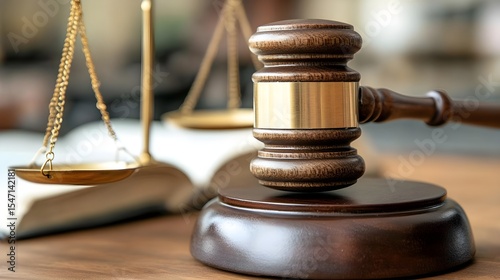 Gavel, Judge, Justice, Gavel, Scales of Justice, and Law Book