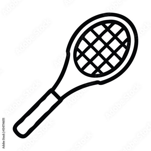 tennis racket and ball