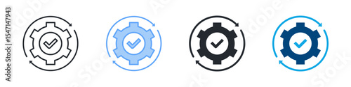 Comprehensive Icon Set Multiple Style. Designed In Outline, Blue, Glyph, Dual Tone