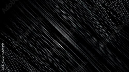  Abstract metal wires pattern loop motion background.