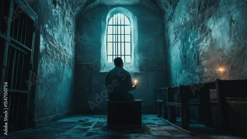 Solitary Confinement: A Captive's Gloomy Reflection