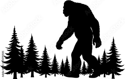 Hikers on Mountain Peak vector