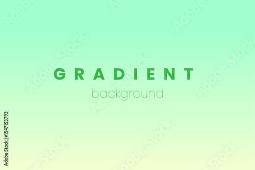 A light and refreshing green-to-cream gradient, ideal for eco, natural, or organic-themed visuals