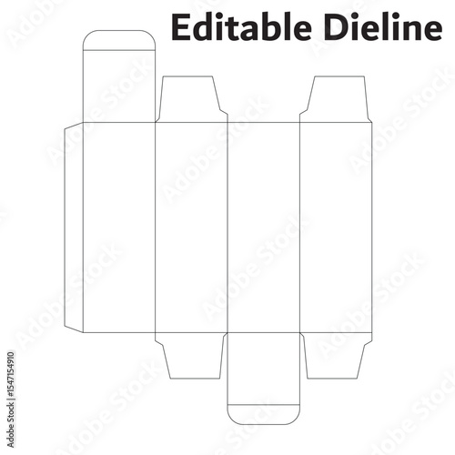 serum box dieline ,cosmetic serum box dieline , 
face serum packaging,