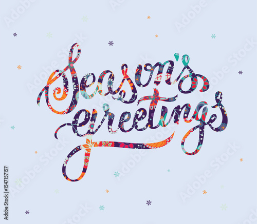 Wording of Seasons Greetings