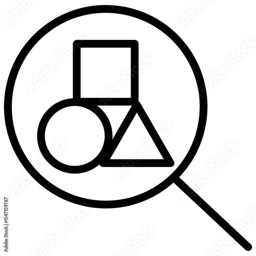 observability architecture line icon