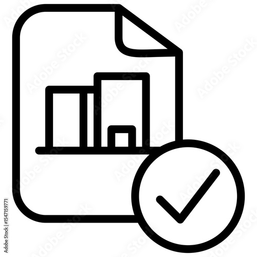 compliance  architecture line icon