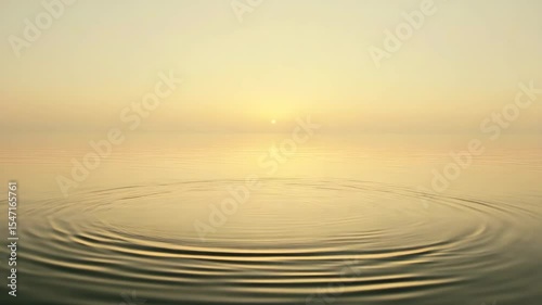 abstract reflection on water soft contours of morning light