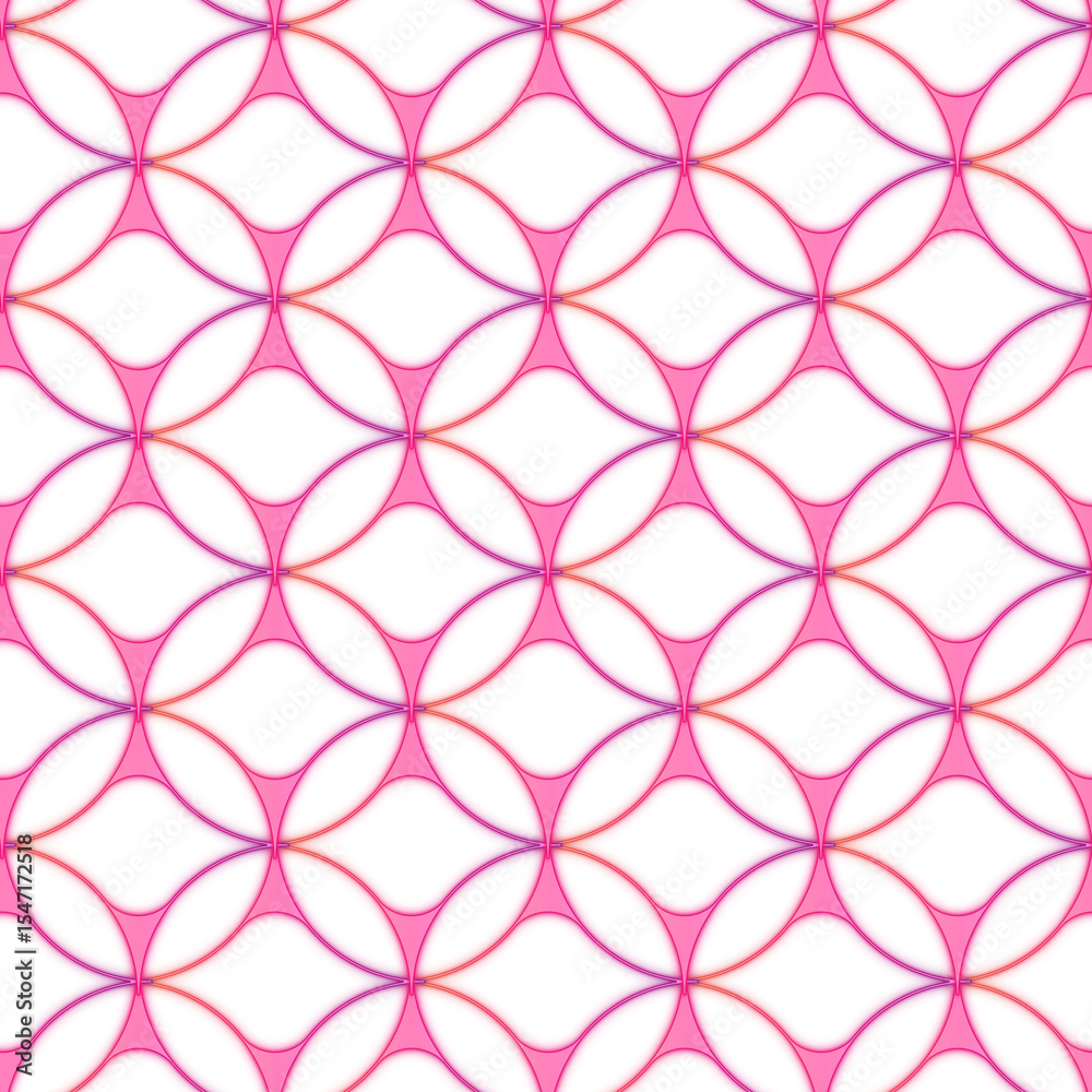 Fototapeta premium Geometric neon seamless pattern