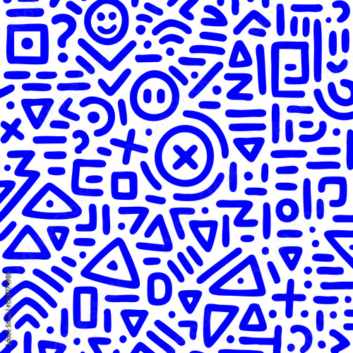 Seamless geometric pattern