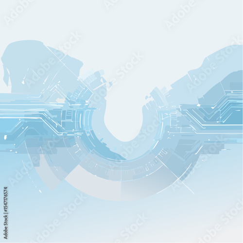 Abstract Aqua Gradient Texture