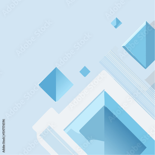 Abstract Aqua Gradient Texture