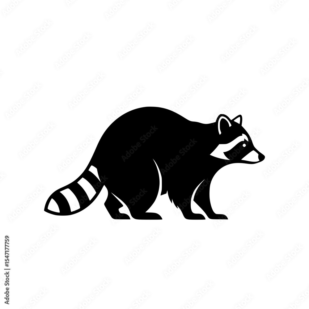 Fototapeta premium A Comprehensive Overview of Raccoons Their Ecology Behavior and Interesting Facts About These Nocturnal Creatures