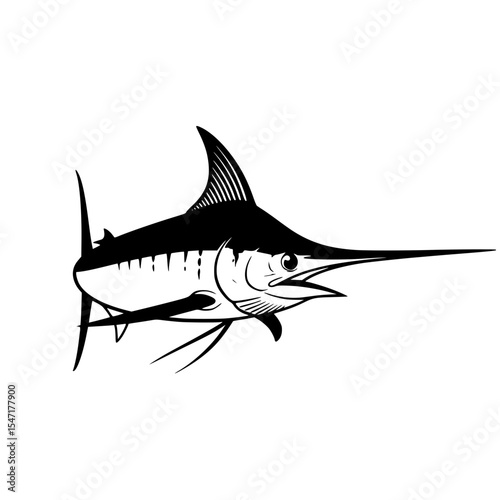 Majestic Marlin A Deep Sea Predator A Symbol of Strength and Agility Marine Animal