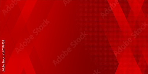 Abstract bright red futuristic design, energy technology concept background. Overlapping squares with overlay line pattern. On bright red background. Eps10